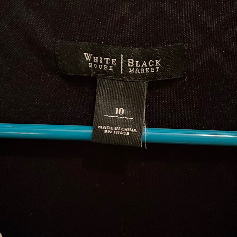 White house black market faux wrap dress